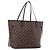 Borsa Tote LOUIS VUITTON Damier Ebene Neverfull MM N51105 LV Auth bs36474