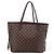Borsa Tote LOUIS VUITTON Damier Ebene Neverfull MM N51105 LV Auth bs36474 - vista 2