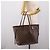 Borsa Tote LOUIS VUITTON Damier Ebene Neverfull MM N51105 LV Auth bs36474 - vista 21