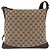 Borsa a tracolla GUCCI GG Canvas Beige Silver 145857 Auth ka5634 Argento - vista 2
