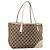 Borsa Tote GUCCI GG Canvas Abbey Beige Tono Oro 169946 Auth BA14841