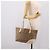 Borsa Tote GUCCI GG Canvas Abbey Beige Tono Oro 169946 Auth BA14841 - vista 21