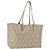 Saco Tote FENDI Zucca Canvas Gold Auth 196293A Dourado