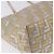 Saco Tote FENDI Zucca Canvas Gold Auth 196293A Dourado - vista 14