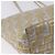 Saco Tote FENDI Zucca Canvas Gold Auth 196293A Dourado - vista 16