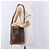 16 Céline Borsa a tracolla CELINE Macadam PVC Pelle Marrone Tono Oro Auth 195775 - vista 25