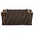 Borsa a tracolla con catena FENDI Zucca Canvas Nero e Marrone Auth 195522V - vista 2