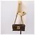 Borsa a tracolla con catena FENDI Zucca Canvas Nero e Marrone Auth 195522V - vista 23