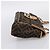 Borsa a tracolla con catena FENDI Zucca Canvas Nero e Marrone Auth 195522V - vista 4