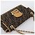 Borsa a tracolla con catena FENDI Zucca Canvas Nero e Marrone Auth 195522V - vista 6