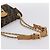 Borsa a tracolla con catena FENDI Zucca Canvas Nero e Marrone Auth 195522V - vista 7