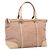 Borsa Tote GUCCI GG Canvas Rosa Tono Oro 257068 Auth BA14937
