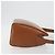 Céline Borsa a tracolla Circle CELINE in pelle marrone oro autentica 196309 D'oro - vista 3
