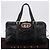 GUCCI Interlocking Web Sherry Line Tasche aus Lackleder Schwarz 170010 Auth 196790V Golden - Ansicht 12