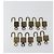 LOUIS VUITTON Padlock 10 Set Padlock metal Gold LV Auth 192560 Golden - view 8