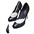 Dolce & Gabbana Décolleté peep-toe in vernice nera Nero