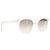 CHANEL - Occhiali da sole Chanel in acetato trasparente glitterato Bianco