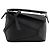LOEWE - Borsa a tracolla Puzzle Mini Loewe in pelle grana grossa nera Nero