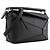 LOEWE - Borsa a tracolla Puzzle Mini Loewe in pelle grana grossa nera Nero - vista 2