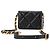 CHANEL - Borsa cintura 19 Chanel in pelle liscia nera Nero - vista 3