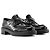 PRADA - Mocassini Chocolate Prada in pelle spazzolata nera (T35,5) Nero