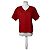 Chloé Top Vintage Chloe in misto cotone Rosso L