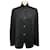 Rag & Bone Black Structured Button Front Three Pocket Jacket