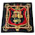 Hermès Hermes Dark Navy Blue / Red / Gold Multi Bride de Cour Seidentwill-Schal Mehrfarben  - Ansicht 1