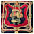 Hermès Hermes Dark Navy Blue / Red / Gold Multi Bride de Cour Seidentwill-Schal Mehrfarben  - Ansicht 3