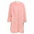 Abrigo Sherpa sin cuello rosa Rochas