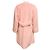 Abrigo Sherpa sin cuello rosa Rochas - vista 3
