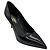 Décolleté Classic in Pelle con Punta Affusolata Saint Laurent Nero
