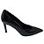 Décolleté Classic in Pelle con Punta Affusolata Saint Laurent Nero - vista 2