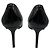 Décolleté Classic in Pelle con Punta Affusolata Saint Laurent Nero - vista 5