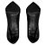 Décolleté Classic in Pelle con Punta Affusolata Saint Laurent Nero - vista 6