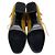 Stivaletti stringati con frange in camoscio Cognac Saint Laurent Marrone - vista 6