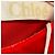 Chloé Chloe Red Crush Samtkleid mit Herz-Cut-Out-Detail Rot - Ansicht 4