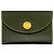Céline Clutch Orb in pelle verde scuro Celine