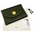 Céline Clutch Orb in pelle verde scuro Celine - vista 5