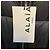 Alaïa Cappotto puffer Alaia in nylon nero e maglia a coste con zip frontale - vista 5