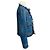 Giacca di jeans Junya Watanabe blu con bordo intrecciato e frange - vista 2