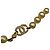 Collana lunga di perle Chanel Vintage 2001 crema con logo Coco CC e dettagli dorati Beige - vista 3