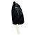 Top corto de piel de cordero negro con botones frontales Ralph Lauren Black Label - vista 2