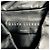 Top corto de piel de cordero negro con botones frontales Ralph Lauren Black Label - vista 4