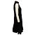 Vestido sin mangas a capas Akris Punto Black Negro - vista 2