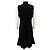 Vestido sin mangas a capas Akris Punto Black Negro - vista 3