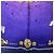 Hermès Hermes Purple / Gold Multi Cosmos Print Seidentwill-Schal Lila - Ansicht 5