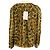 Ulla Johnson Emilie Bluse Tan / Gold Metallic Tiger's Eye Mehrfarben - Ansicht 3