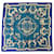 Hermès Hermes Blue Multi Mors et Gourmettes Seidentwill-Schal Blau  - Ansicht 1