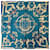 Hermès Hermes Blue Multi Mors et Gourmettes Seidentwill-Schal Blau  - Ansicht 3